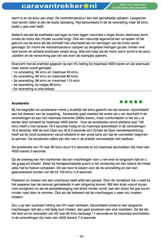 Voorbeeld trekkrachtrapport pagina 10