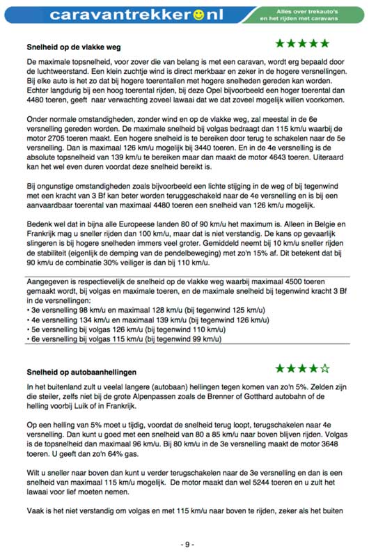 Voorbeeld trekkrachtrapport pagina 9