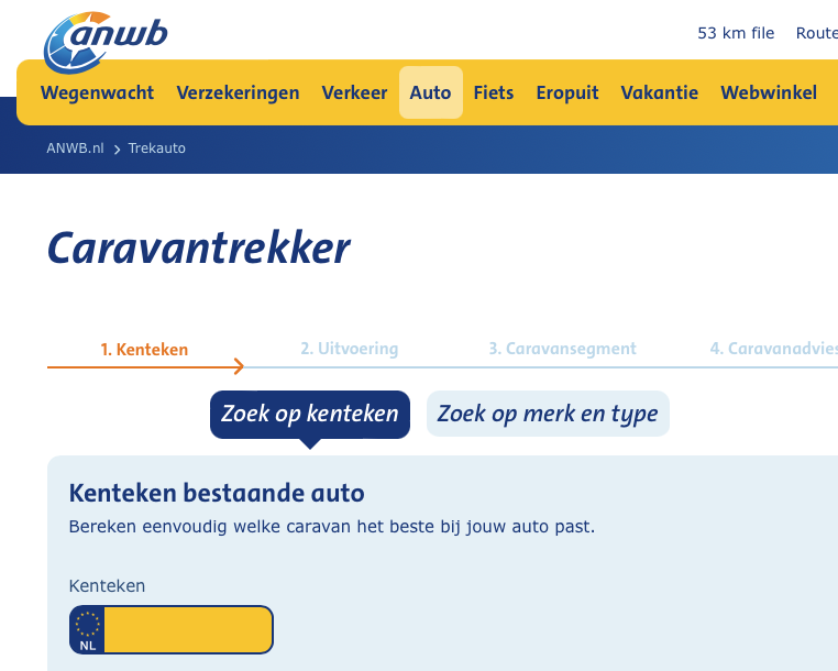 ANWB Caravantrekker ANWB Caravantrekker